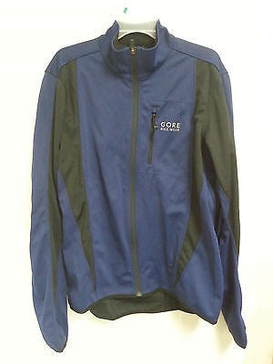 Gore Bike Wear Men's Contest Soft Shell Jacket, Blue/Black - 2XL   I7157A