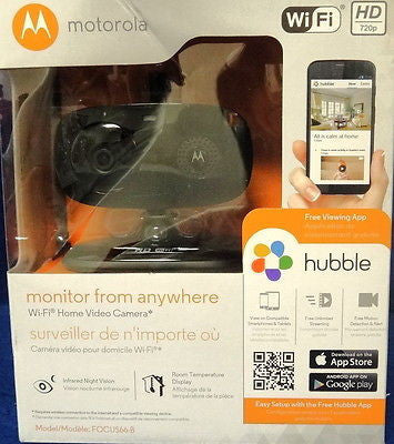 Motorola FOCUS66 Wi-Fi HD Home Monitoring Camera   D1091C