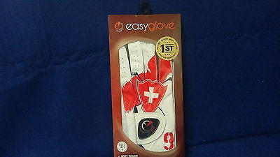 easyglove FLAG_SWITZERLAND Men's Golf Glove (White)   D7909G