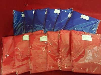 Trademark Innovations Youth Mesh Sports Jersey, Red/Blue - Set of 12  I72911O