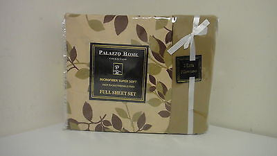 Palazzo Home 103GSM 6-Piece Luxurious Printed Sheet Set, Full  I184C