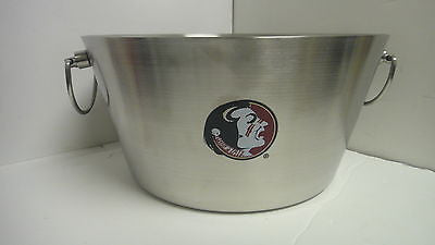 NCAA Florida State Seminoles Doublewall Stainless Steel Party Tub, 15"   J485E