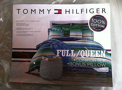 Tommy Hilfiger Bighorn Bed Set, Full/Queen, Green J107NRT