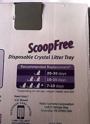 PetSafe ScoopFree Litter Tray Blue - Single Pack   V1012BRB