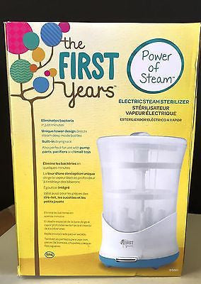 The First Years Power of Steam Electric Steam Sterilizer  I105ERA