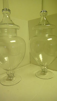 Dress My Cupcake 23-Inch Apothecary Jars/Candy Containers Clear Case of 2 J5274D