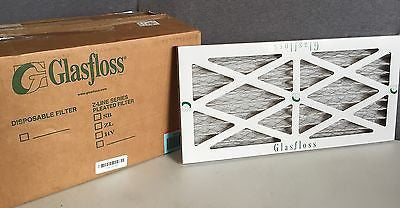 Glasfloss ZLP10201 Z-Line Series ZL MERV 10 Pleated Filter, Case of 12   I928DRB