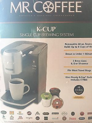 Mr. Coffee BVMC-KG6-001 Single Serve Coffee Brewer, 40-Ounce   J102ARC