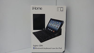 iHome Type Series: Type Slim Bluetooth Keyboard Case for iPad 2/3/4    D499N