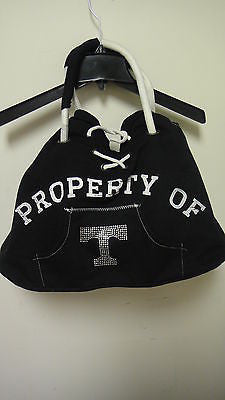 NCAA Tennessee Volunteers Sport Noir Hoodie Tote, Black   I9293E