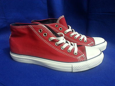 Converse 134583F Unisex Chuck Taylor Clean Mid Sneakers, Chili Pepper    I7303G