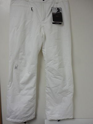 Spyder Women's Winner Athletic Fit Pant SIZE 12 WHITE D8128L