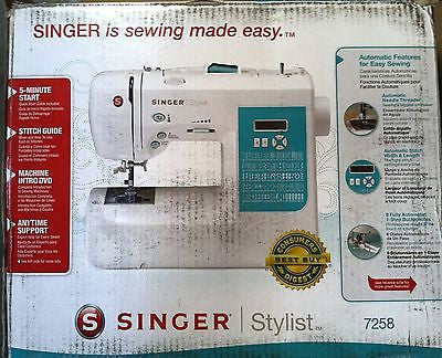 SINGER 7258 Stylist 100-Stitch Computerized Sewing Machine   I107TRE