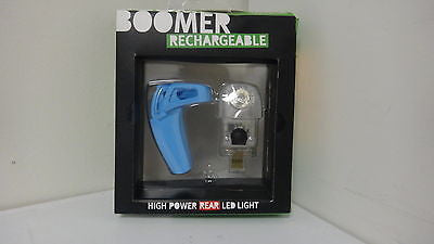 Knog Boomer USB Rechargeable Rear Light  LIGHT BLUE D861B