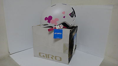 Giro Youth Rove Snow Helmet, White Heart Helix - M/L  I7214C