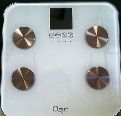 Ozeri Touch 440 lbs Total Body Bath Scale   V92IRC