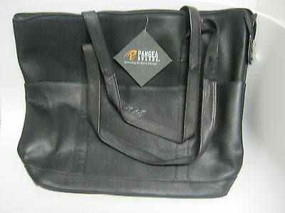 NCAA Arkansas Razorbacks Black Leather Women's Tote Handbag IR12122P