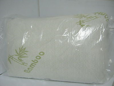 Hotel Comfort Bamboo Covered Memory Foam Pillow- Queen G4301RB