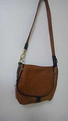 Hollister Flap Messenger Concealed Carry Handbag, COLOR: TAN (D578O)