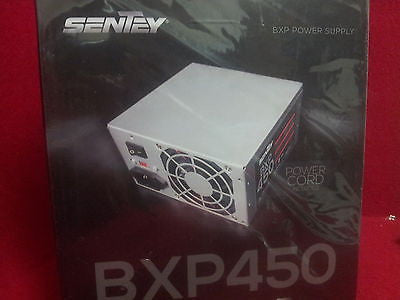 Sentey BXP450 Power Supply / ATX 12V / 80 mm Bearing Fan 115-230V J91810F