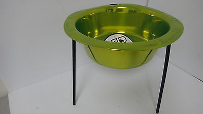 Platinum Pets 12-Cup Single Saucer Feeder with Wide Rimmed Bowl   D41612F