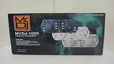 Mr. Dj MVDJ-1000WH USB Dj Mix Controller  D1233Q