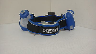 Profile Design Sync Hydration System 2 Bottle Belt BLUE XLARGE D7306P