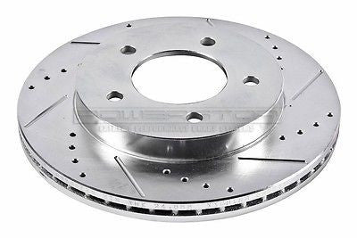 Power Stop Extreme Performance Drilled and Slotted Brake Rotors   I6243RC