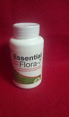 Essential Flora-7  Probiotics for Women & Men  6 Billion  30-caplets J82110A