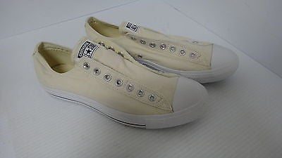 Converse Unisex CT A/S Slip On Sneakers, Natural - 9.5 Men/11.5 Women  I7243O