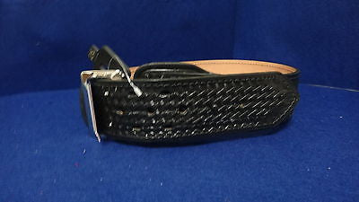 Gould & Goodrich Lined Duty Belt, Black Weave, Size 26  D876P