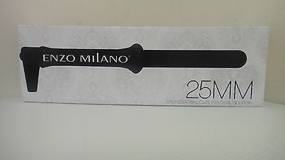 Enzo Milano STR25DV-B Professional Clipless Curling Iron, 1"  I8127L