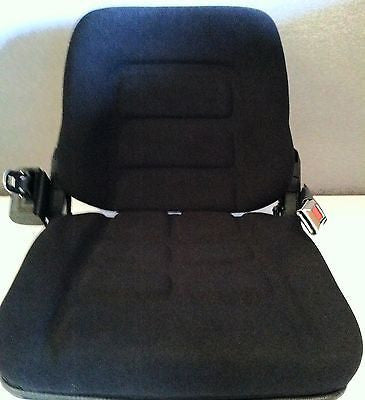 Vestil LTS-C Cloth Fork Truck Seat with Seat Belt   V915ARE