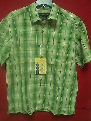 ExOfficio Men's Pisco Plaid Short Sleeve Shirt J8175R