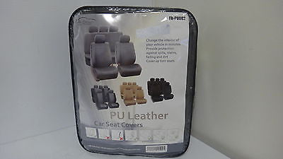 FH-PU002-1114 Classic Exquisite Leather Car Seat Covers  D6172Q