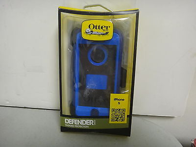 OtterBox Defender Series f/Apple iPhone 5 - BLUE (D111210)N