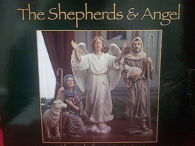 Shepherds and Angel Deluxe Set (12.5" Angel) (GFM015) J9410A