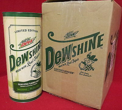 Mountain Dew Dewshine Glass Jug and Canister, 25 fl oz   I9233C