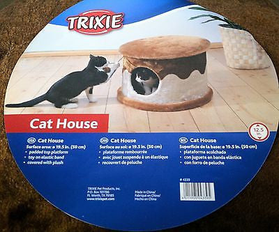 Trixie DreamWorld Plush Cat House  V914PRE