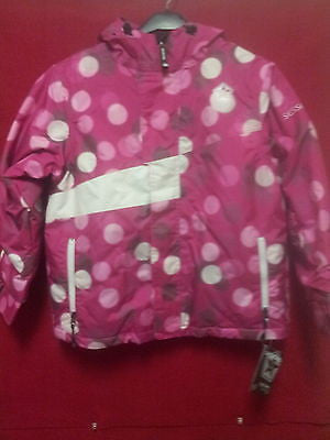 Sessions Sweetie Ski Snowboard Jacket Pop Pink Dots Youth