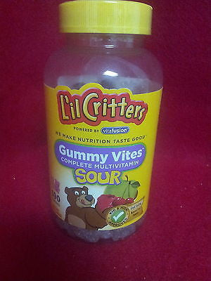 L'il Critters Gummy Vites Sours, 190 Count    J82011D