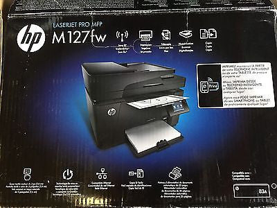 HP M127FW Wireless Monochrome Laserjet Printer with Scanner and Copier I102ARE