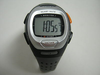 Timex Heart Rate Monitor T5G981 30M Gray/Orange G576B