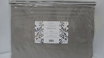 DE LUXE COLLECTION 4 PIECE SHEET SET, GRAY   D498N