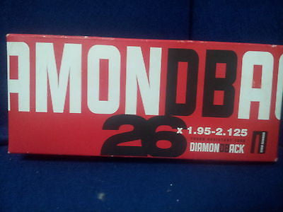 Diamondback 26 x 1.95 - 2.125 Thorn Resistant Schrader Bicycle Tube Black J8176R