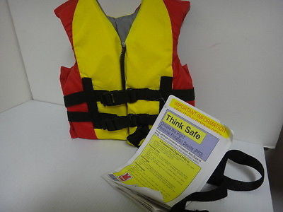 Poolmaster Child Size Coast Guard Approved Swim Vest   D41419E