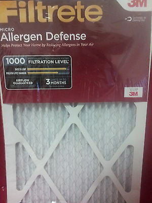 Filtrete Micro Allergen Defense Filter 16-Inch x 25-Inch x 1-Inch, 6-  J10911A