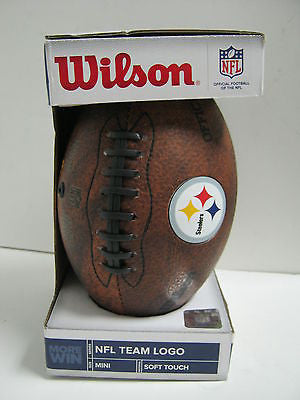 NFL Pittsburgh Steelers Commemorative Championship 9-Inch Football (G7255O)