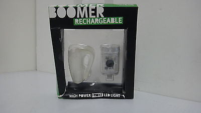 Knog Boomer USB Rechargeable Front Light TRANSLUCENT D8513C