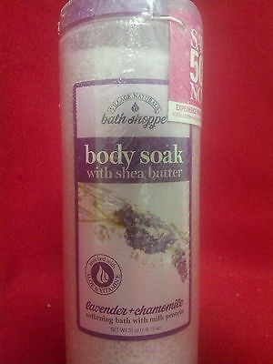 Village Naturals Bath Shoppe Lavender & Chamomile Body Salt 31 oz  J9236C